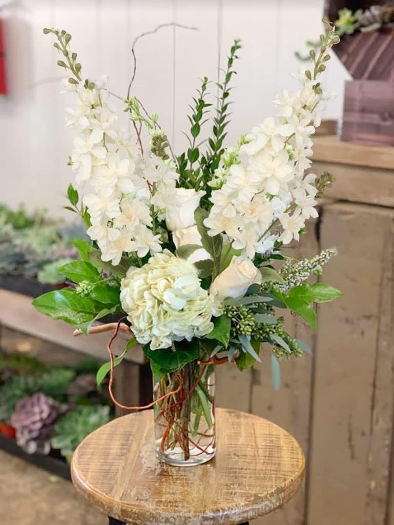 Yapay Çiçek Krem Sümbül Tek Dal Tomurcuklu 85*15cm Kumaş Çiçek Uzun Dal