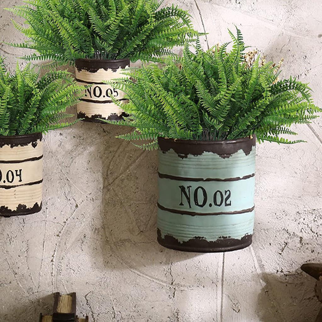 Yapay Çiçek Kuşkonmaz Demet 10 ADET Garnitür Yeşil Aradal Dekoratif Yapay Bitki