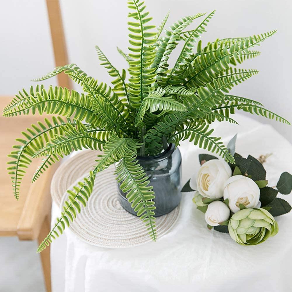 Yapay Çiçek Kuşkonmaz Demet 10 ADET Garnitür Yeşil Aradal Dekoratif Yapay Bitki