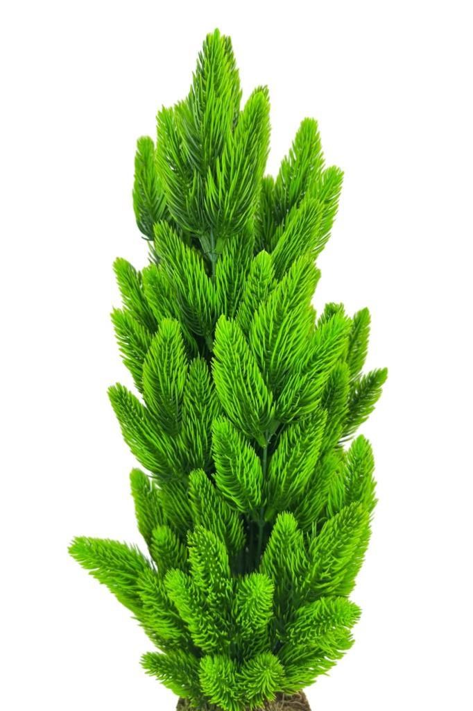 Yapay Çiçek Kütük Saksıda Çam Ağacı 50cm