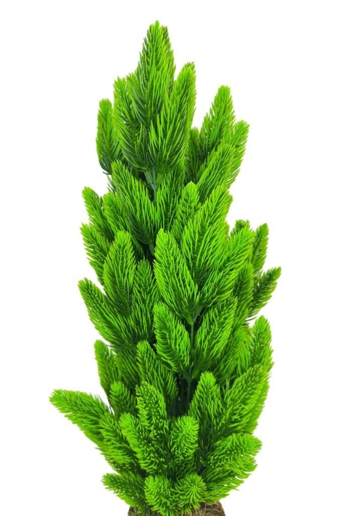 Yapay Çiçek Kütük Saksıda Çam Ağacı 50cm