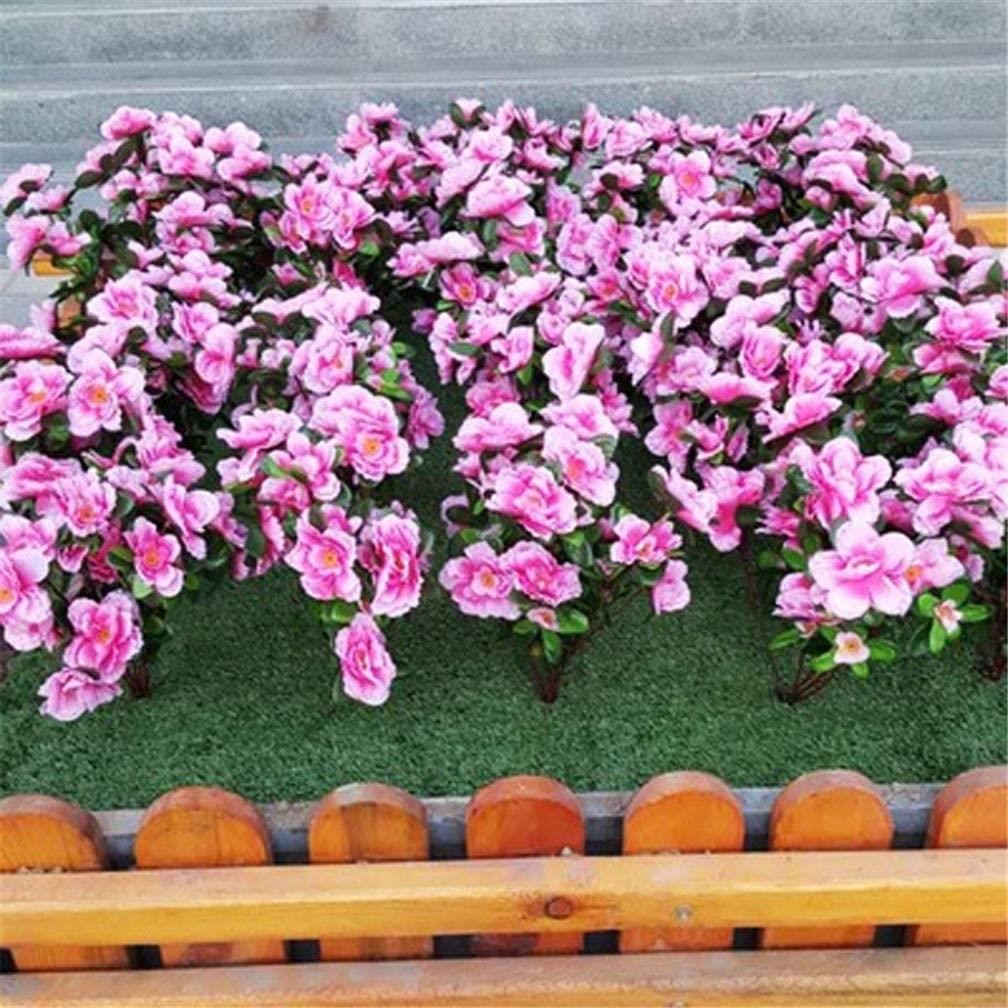 Yapay Çiçek Lila Açık Açelya Demeti 7 Dallı 33*20cm