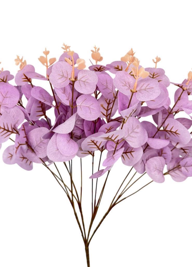 Yapay Çiçek Lila Okaliptus Aradal Arajman Çiçeği Eucalyptus