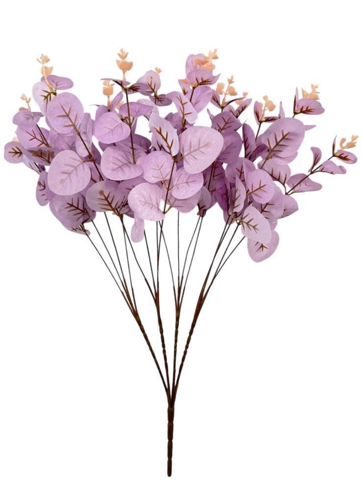 Yapay Çiçek Lila Okaliptus Aradal Arajman Çiçeği Eucalyptus