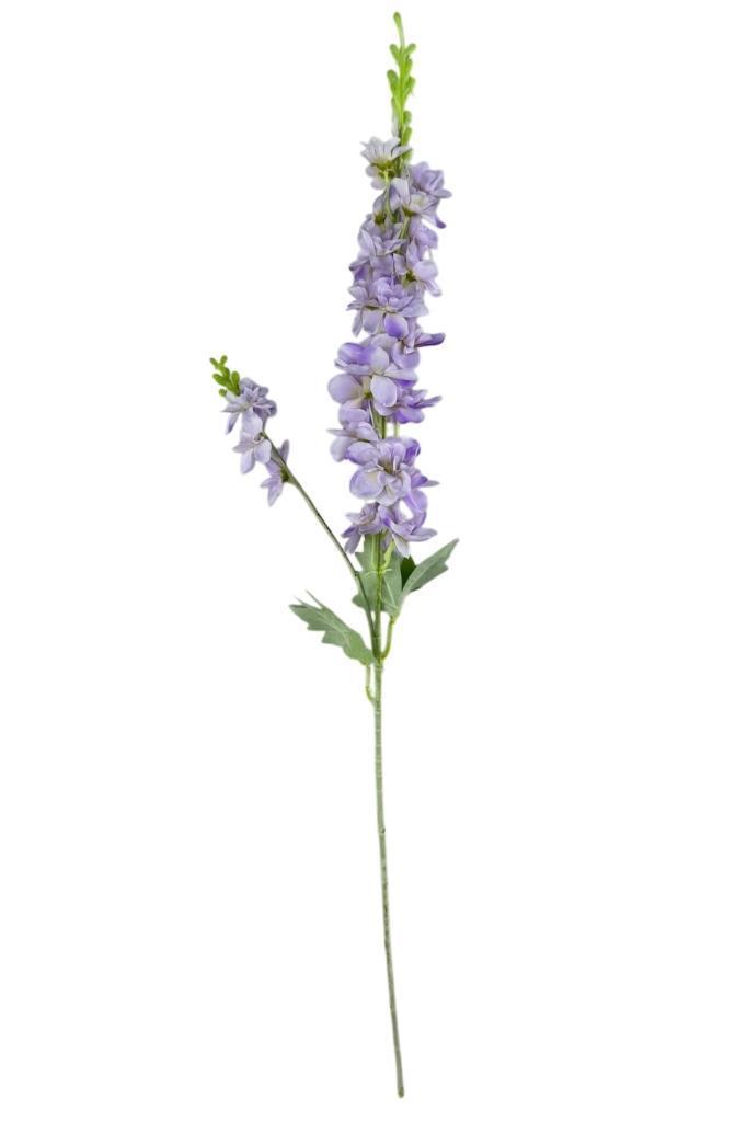 Yapay Çiçek Lila Sümbül Tek Dal Tomurcuklu 85*15cm Kumaş Çiçek Uzun Dal