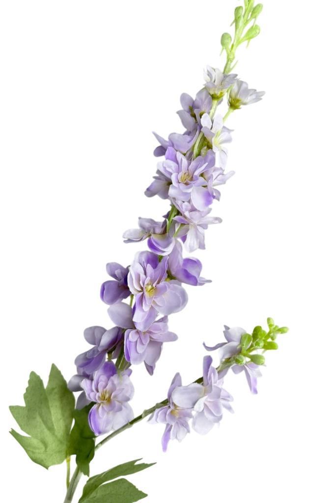 Yapay Çiçek Lila Sümbül Tek Dal Tomurcuklu 85*15cm Kumaş Çiçek Uzun Dal