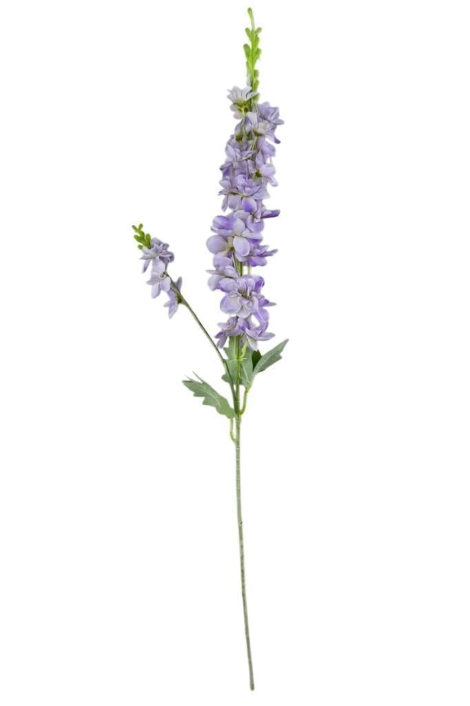 Yapay Çiçek Lila Sümbül Tek Dal Tomurcuklu 85*15cm Kumaş Çiçek Uzun Dal