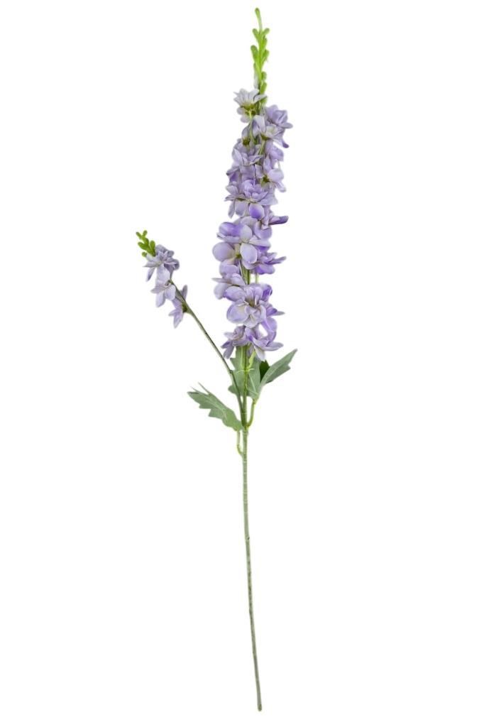 Yapay Çiçek Lila Sümbül Tek Dal Tomurcuklu 85*15cm Kumaş Çiçek Uzun Dal