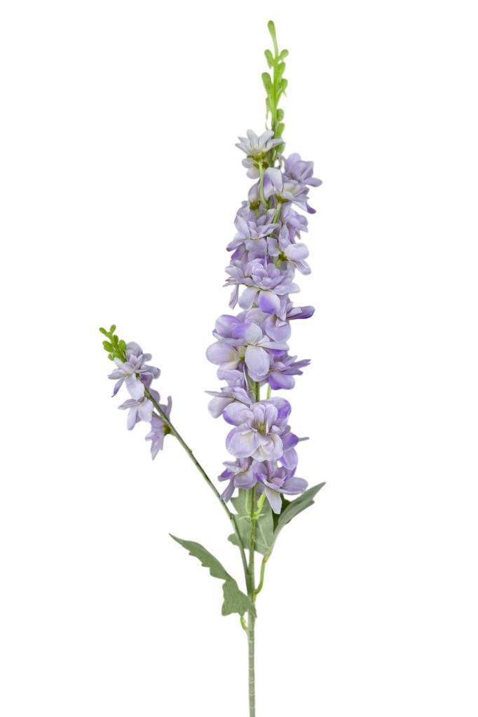 Yapay Çiçek Lila Sümbül Tek Dal Tomurcuklu 85*15cm Kumaş Çiçek Uzun Dal