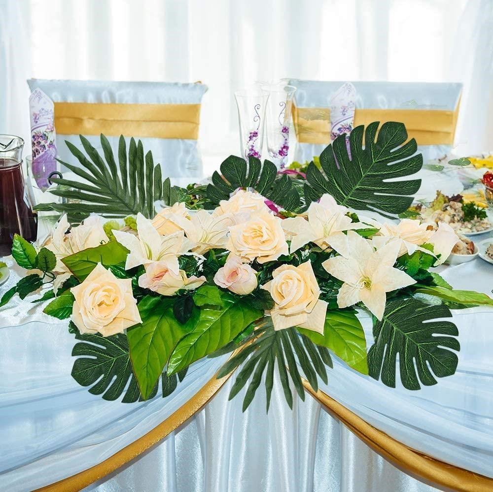 Yapay Çiçek Monstera Deve Tabanı Yaprağı Yapay Yaprak
