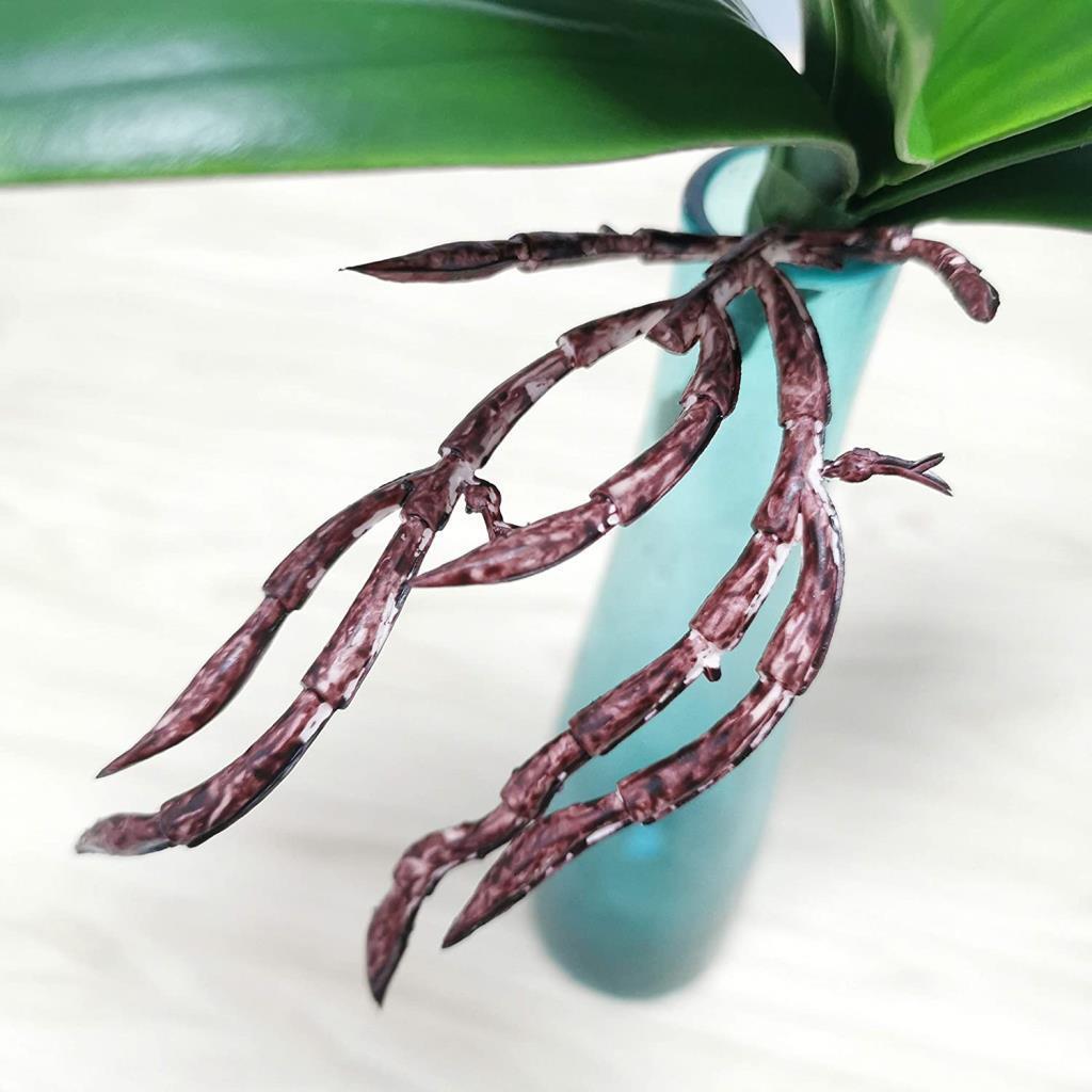 Yapay Çiçek Orkide Yaprağı Doğal Görünüm 