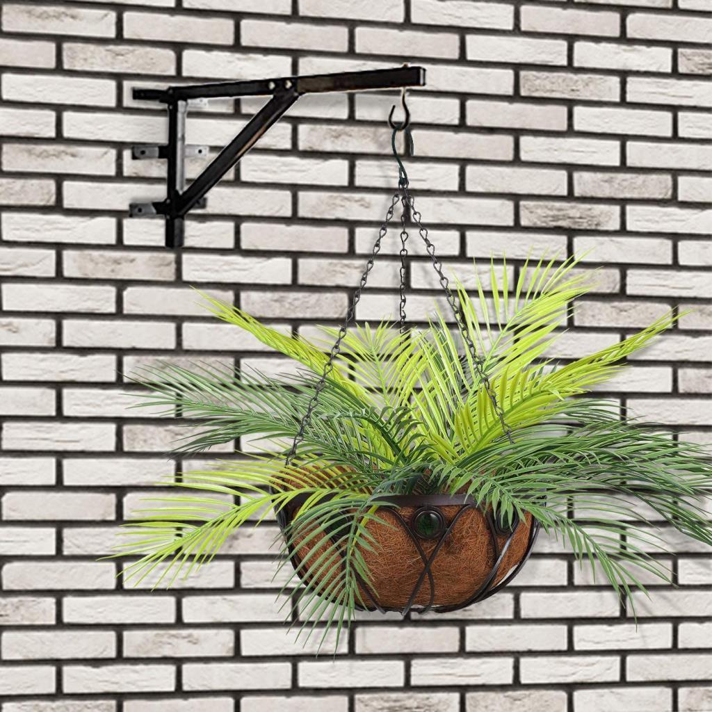 Yapay Çiçek Palmiye Yaprağı Yapay Yaprak 9 Dallı Demet Yapay Areka Yaprağı