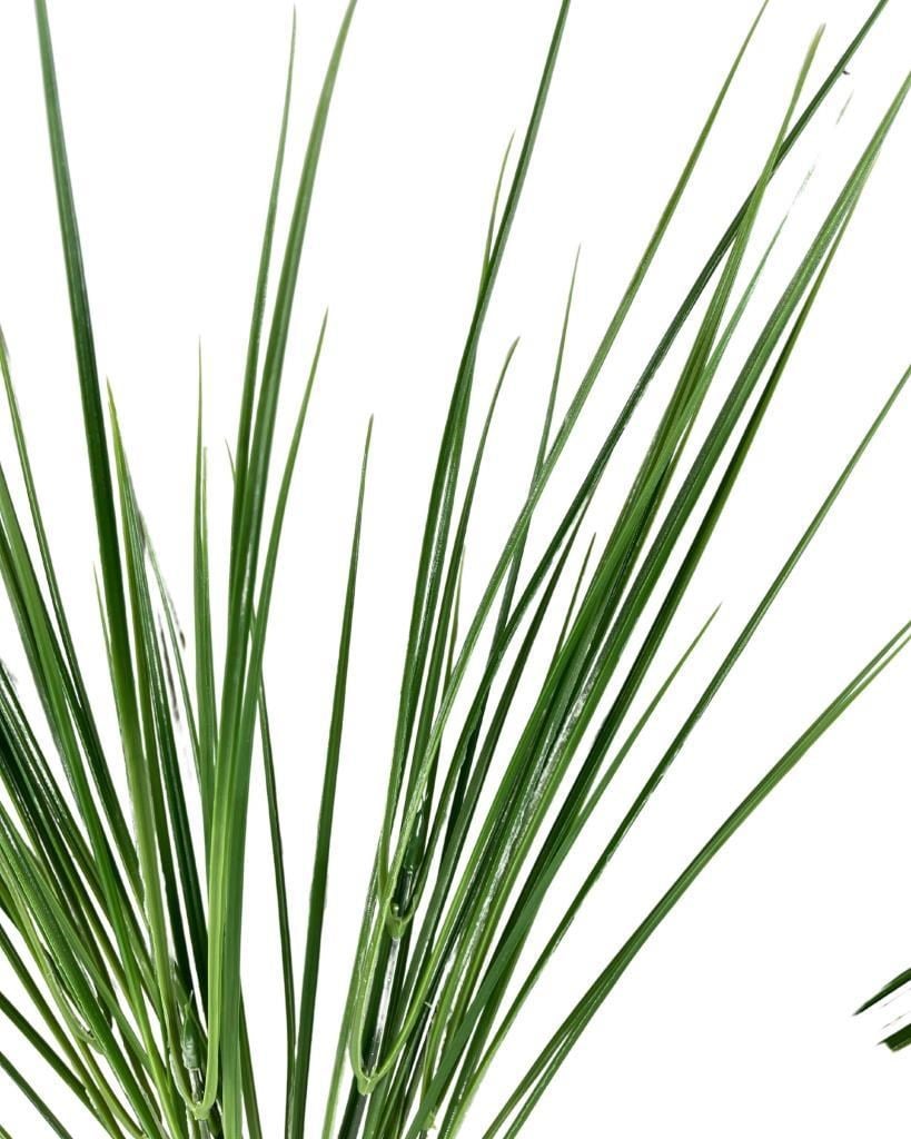 Yapay Çiçek Pastel Yeşil Grass Saz 50cm Bitki Yapay Çiçek Dekor Çiçeği Uzun Ot