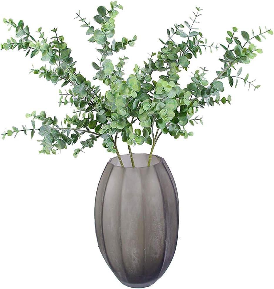 Yapay Çiçek Pastel Yeşil Okaliptus 48cm 3Dallı Uzun Dal Eucalyptus