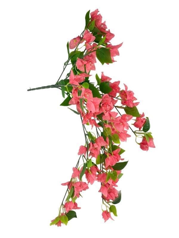 Yapay Çiçek Pembe Begonvil Çiçeği 8Dallı 70cm Sarkan Çiçek
