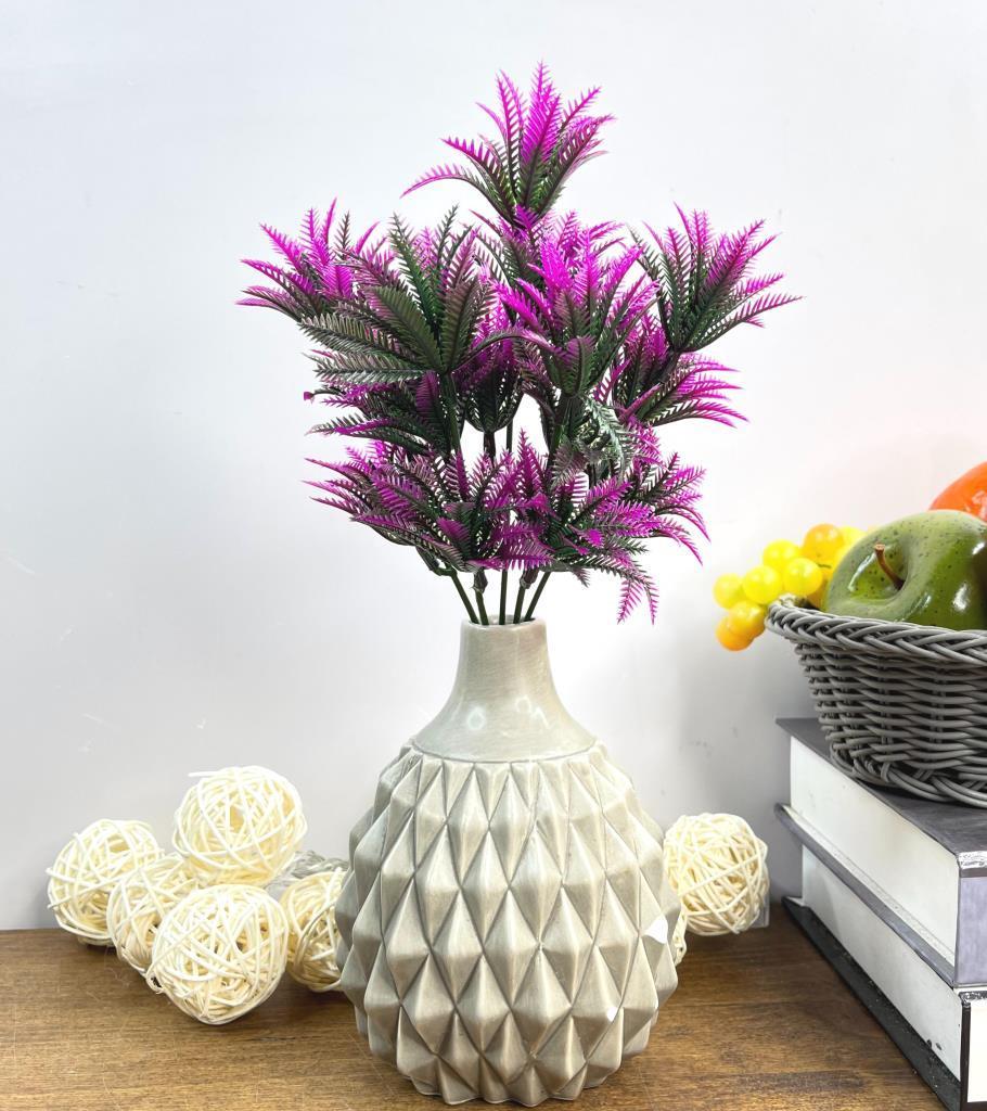 Yapay Çiçek Plastik Demet Fuşya Mini Sıkas Demeti Garnitür Aradal Dekoratif Yapay Bitki