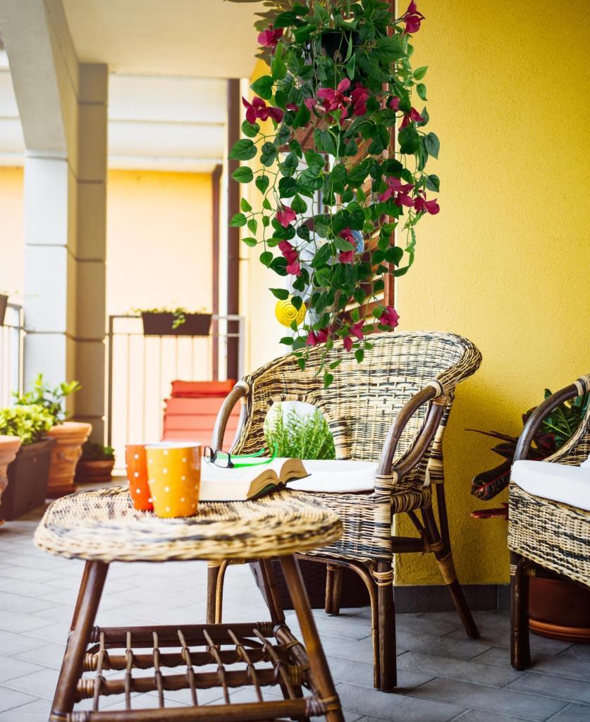 Yapay Çiçek Saksıda Fuşya Begonvil Çiçeği 9 Dallı 100cm Sarkan Çiçek