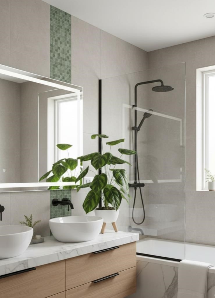 Yapay Çiçek Salon Bitkisi Difenbahya 70cm 18 Yaprak Beyaz Zigon Saksıda