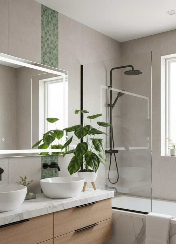 Yapay Çiçek Salon Bitkisi Difenbahya 70cm 18 Yaprak Beyaz Zigon Saksıda