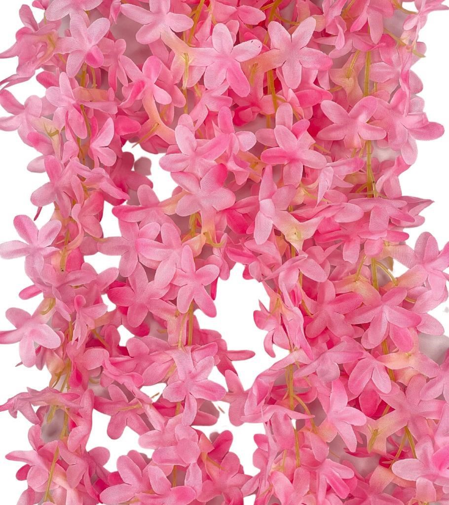 Yapay Çiçek Sarkan 4 Dallı Akasya 70cm PEMBE