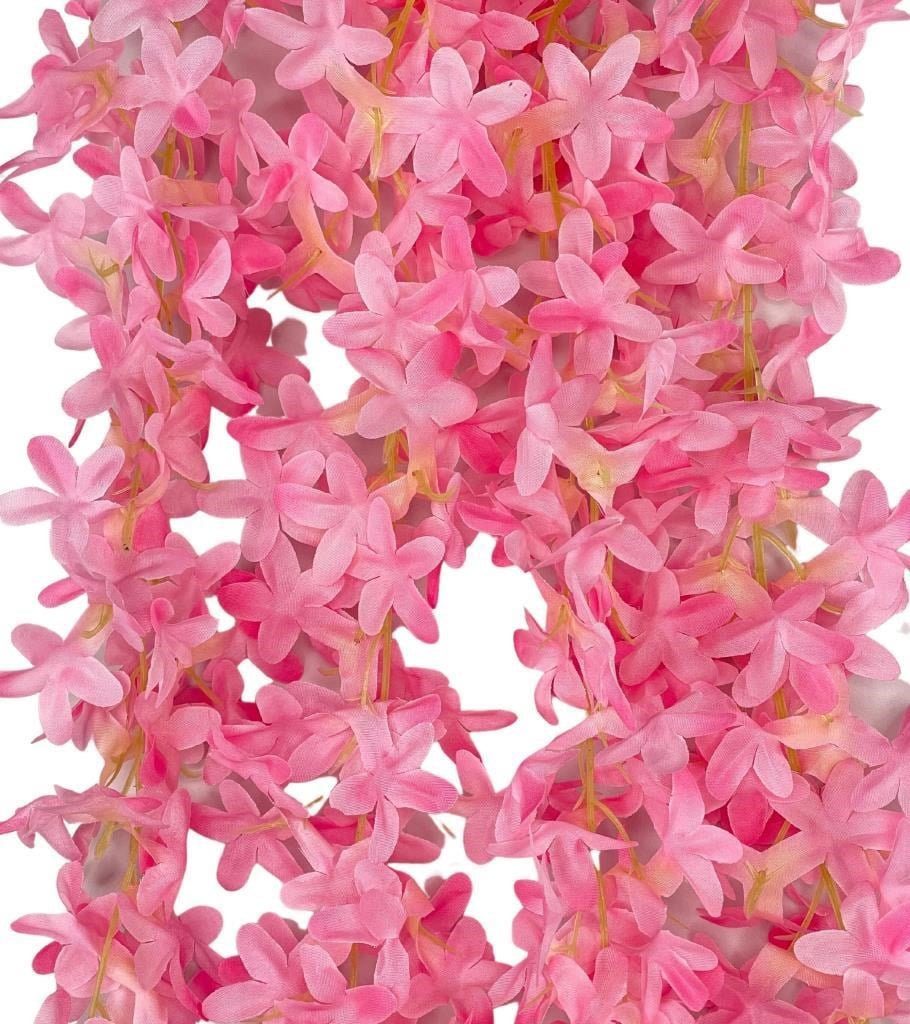 Yapay Çiçek Sarkan 4 Dallı Akasya 70cm PEMBE