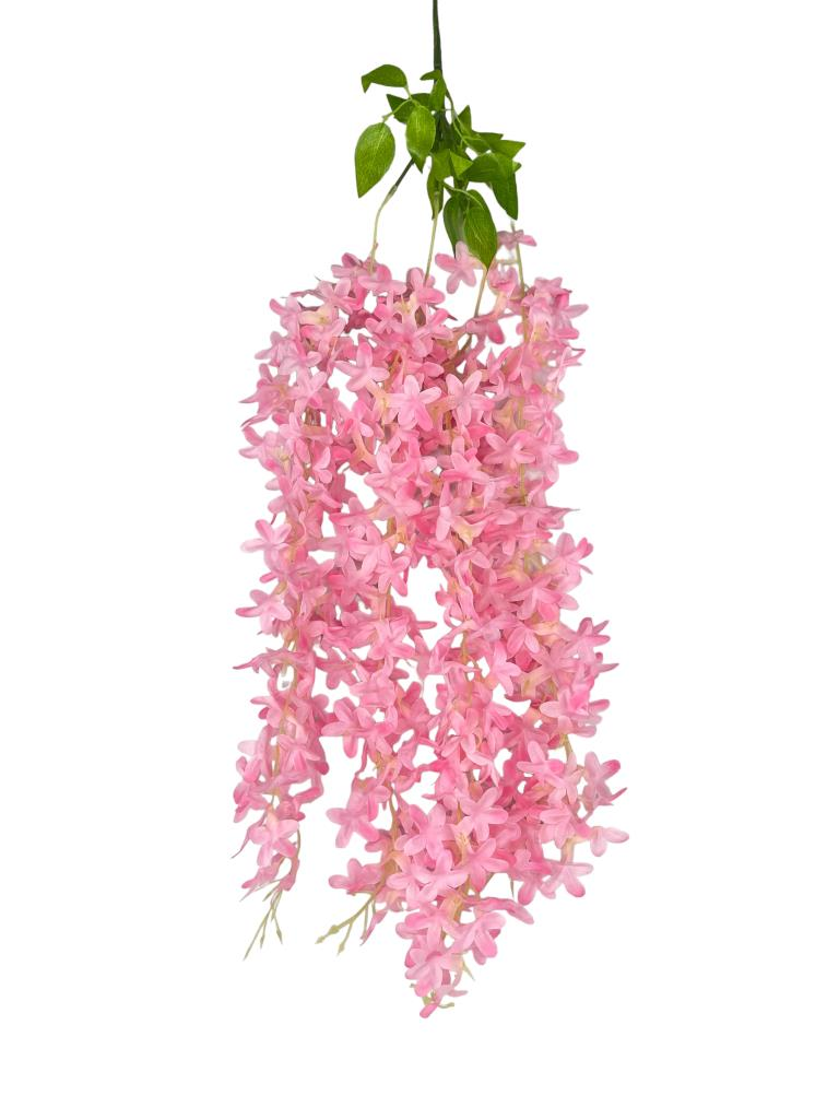 Yapay Çiçek Sarkan 4 Dallı Akasya 70cm PEMBE