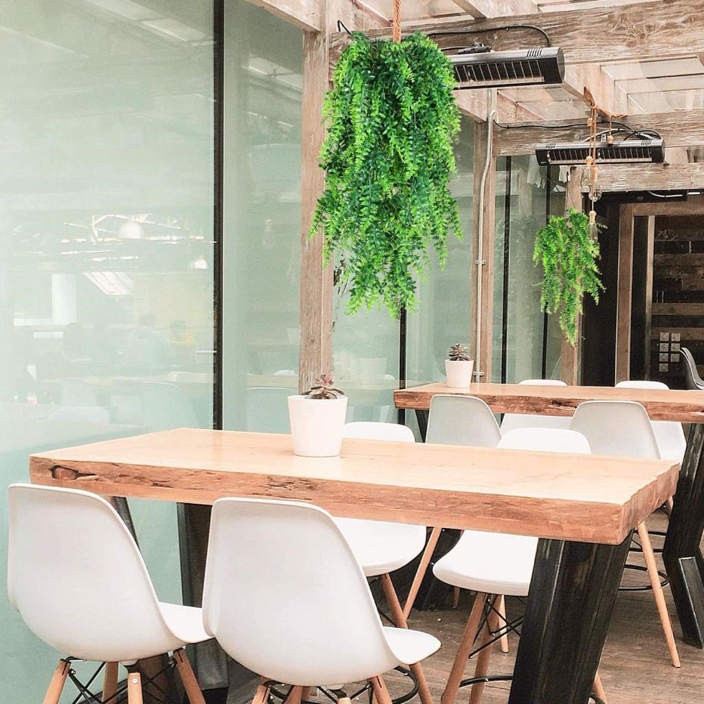Yapay Çiçek Sarkan Boston Fern Yapay Sarmaşık ty70 Yeşil