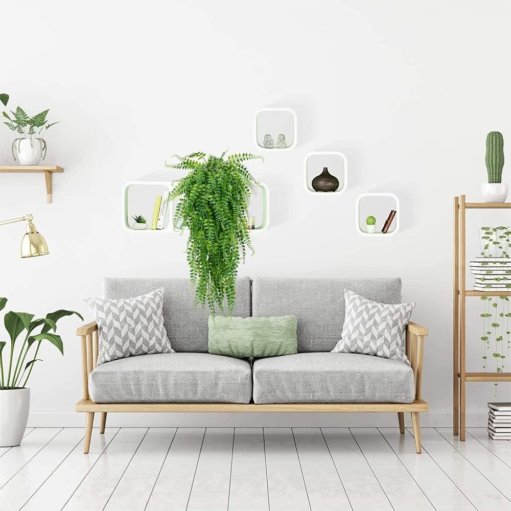Yapay Çiçek Sarkan Boston Fern Yapay Sarmaşık ty70 Yeşil