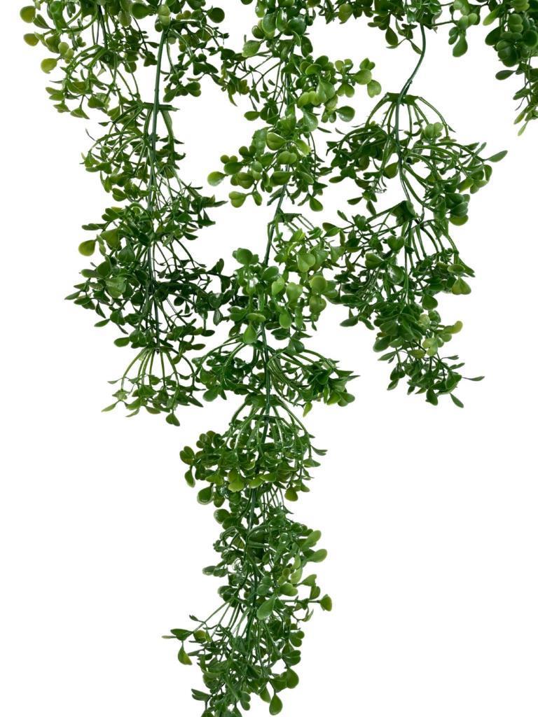 Yapay Çiçek Sarkan Çiçek Yeşil Fare Kulağı Şimşir Yapay Sarmaşık  60*30cm UV Katkılı Güneşe Dayanıklı