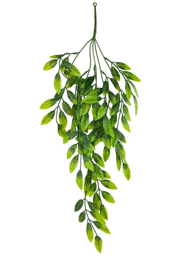Yapay Çiçek Sarkan Fejka 60cm 5Dallı ty122 Yapay Sarmaşık Yeşil 