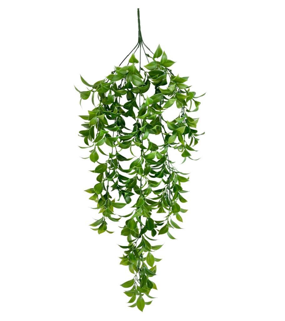 Yapay Çiçek Sarkan Fejka Yeşil Limon Yaprağı Yapay Sarmaşık 60cm
