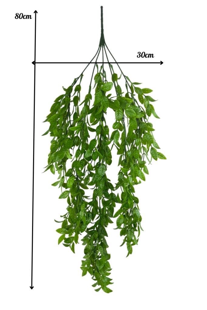 Yapay Çiçek Sarkan Fejka Yeşil Yapay Sarmaşık 60cm