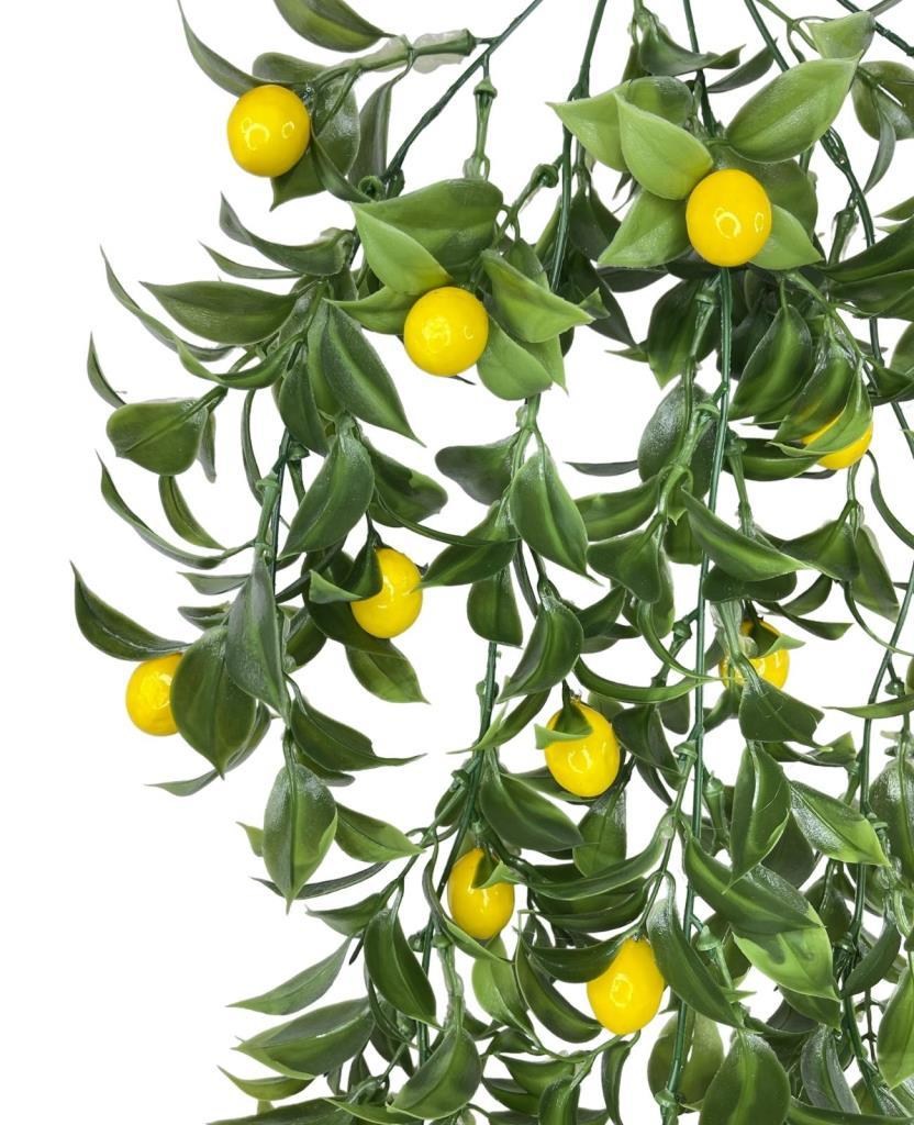 Yapay Çiçek Sarkan Limon Yapay 60*20cm