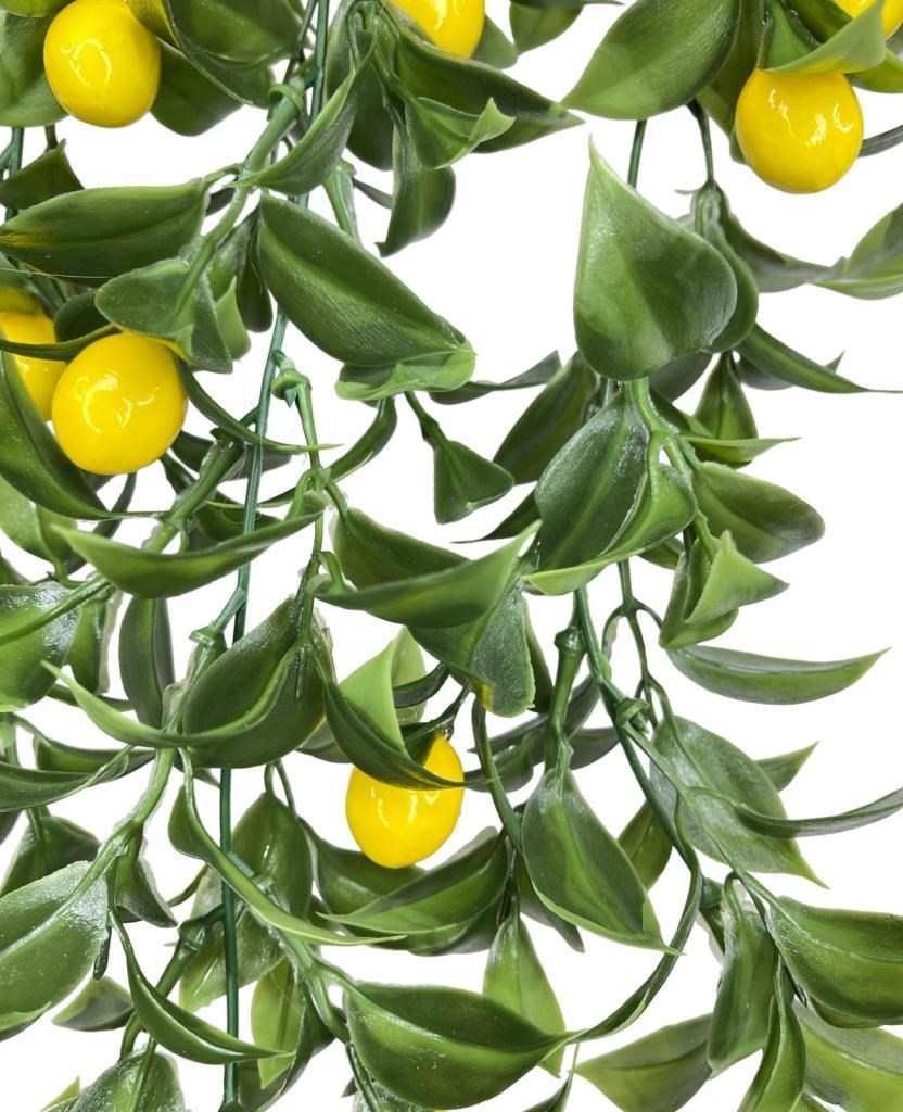 Yapay Çiçek Sarkan Limon Yapay 60*20cm
