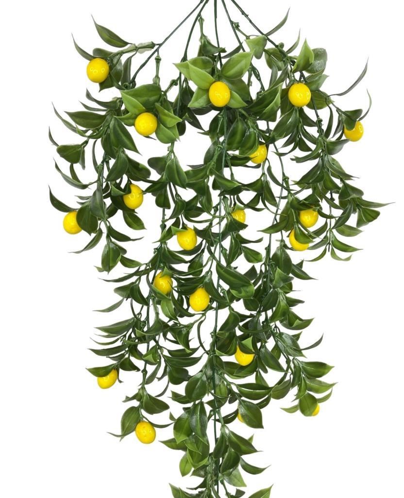 Yapay Çiçek Sarkan Limon Yapay 60*20cm