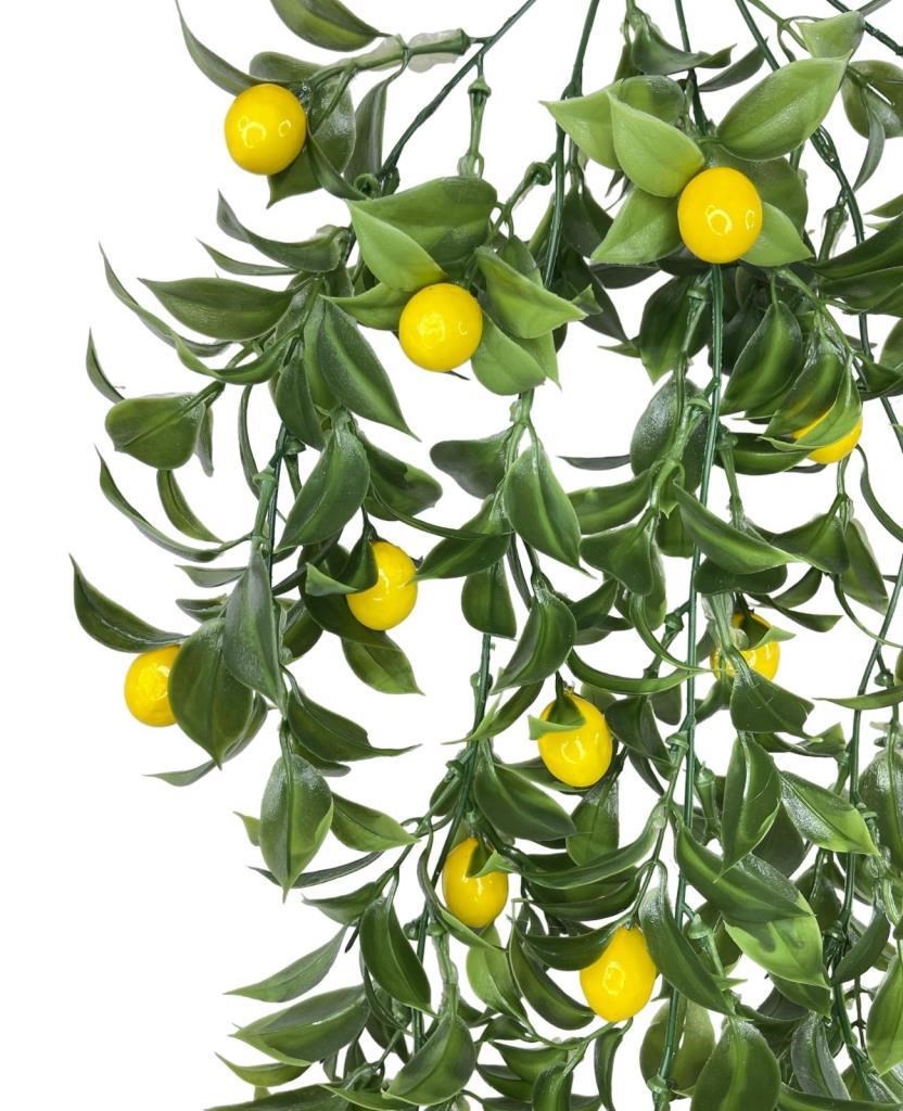 Yapay Çiçek Sarkan Limon Yapay 60*20cm