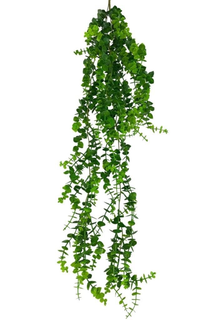 Yapay Çiçek Sarkan Okaliptus Şimşir Yapay Sarmaşık Sarkan Çiçek 90cm