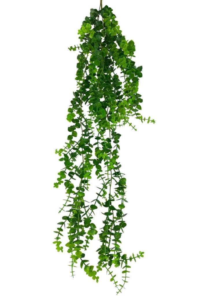 Yapay Çiçek Sarkan Okaliptus Şimşir Yapay Sarmaşık Sarkan Çiçek 90cm