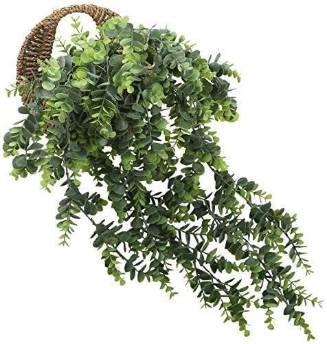 Yapay Çiçek Sarkan Şimşir Okaliptus Jumbo Boy 75*35cm Yapay Sarmaşık