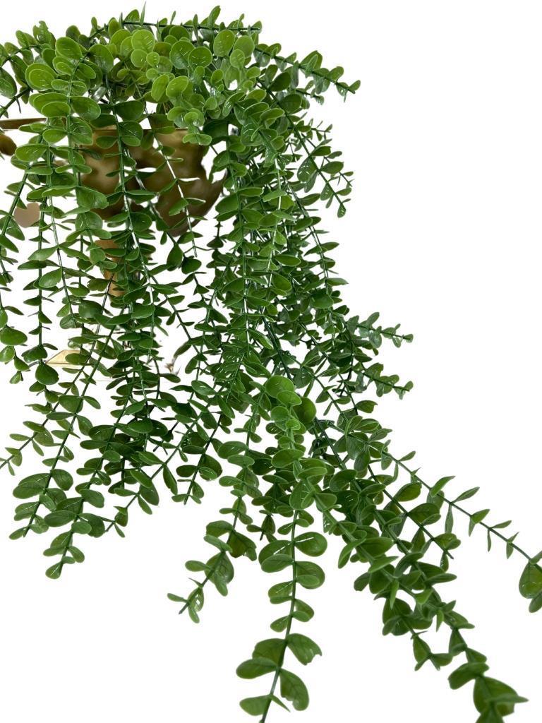 Yapay Çiçek Sarkan Şimşir Okaliptus Jumbo Boy 75*35cm Yapay Sarmaşık