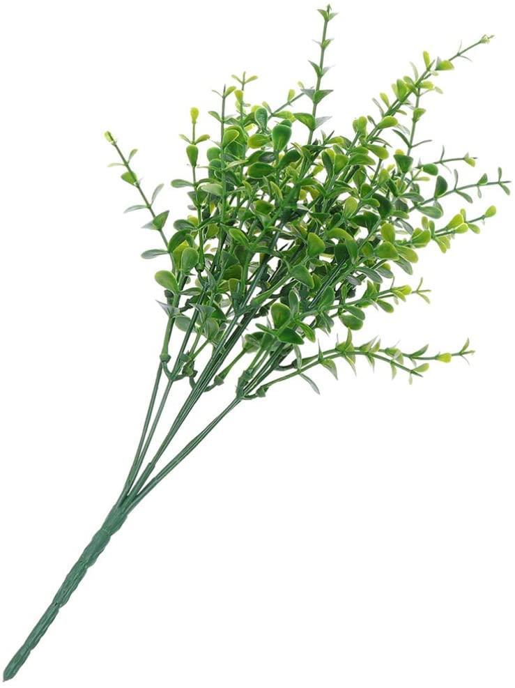 Yapay Çiçek Şimşir Demeti Garnitür Yeşil Aradal Dekoratif Yapay Bitki