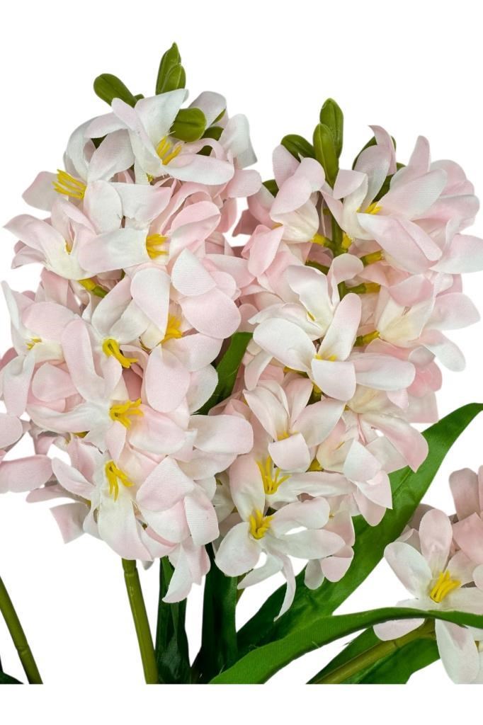 Yapay Çiçek Sümbül Demeti Pembe 55*40cm 1.Kalite