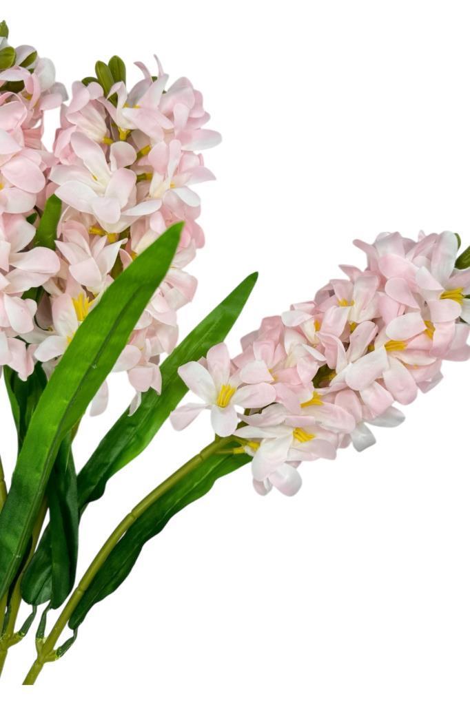 Yapay Çiçek Sümbül Demeti Pembe 55*40cm 1.Kalite