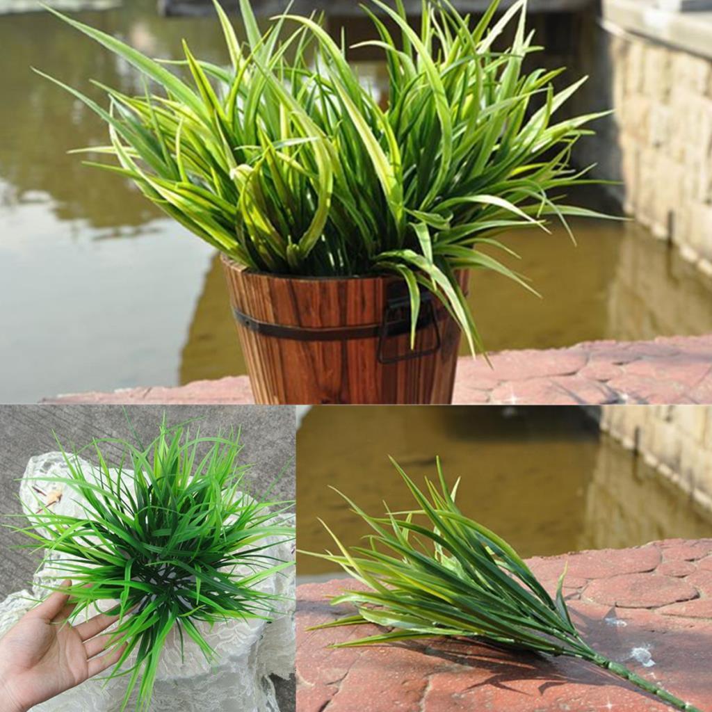 Yapay Çimen Saz Ot Yeşillik Garnitür Yapay Çiçek