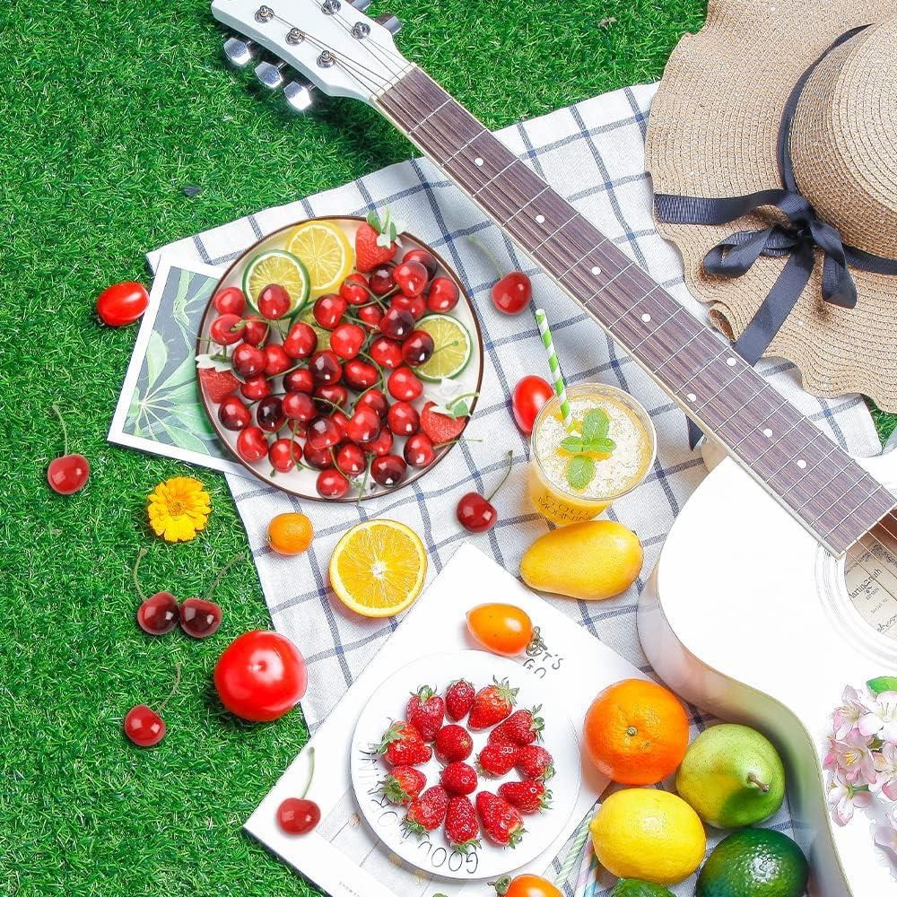 Yapay Kiraz Kırmızı 20li Paket  Yapay Meyve