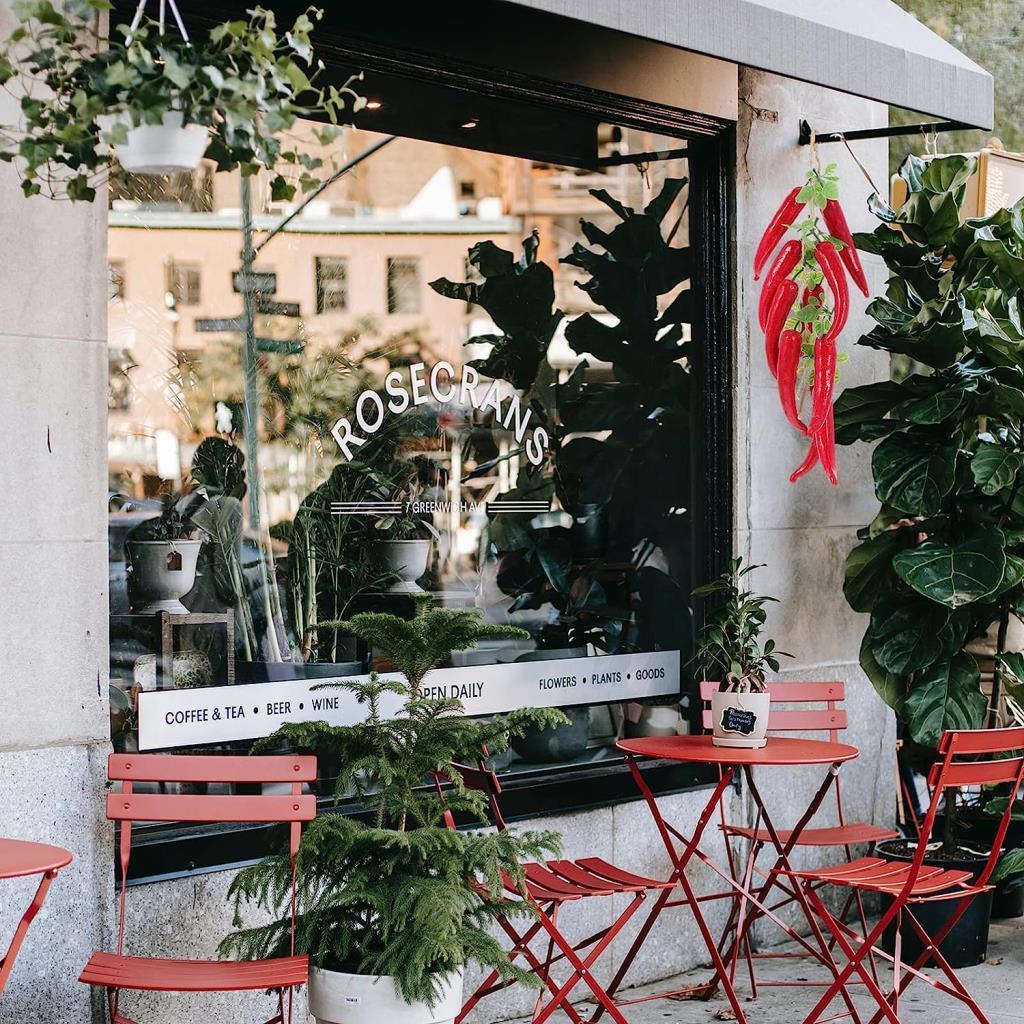 Yapay Kırmızı Biber Salkımı Süs Sahte Biber Yapay Meyve Sebze 