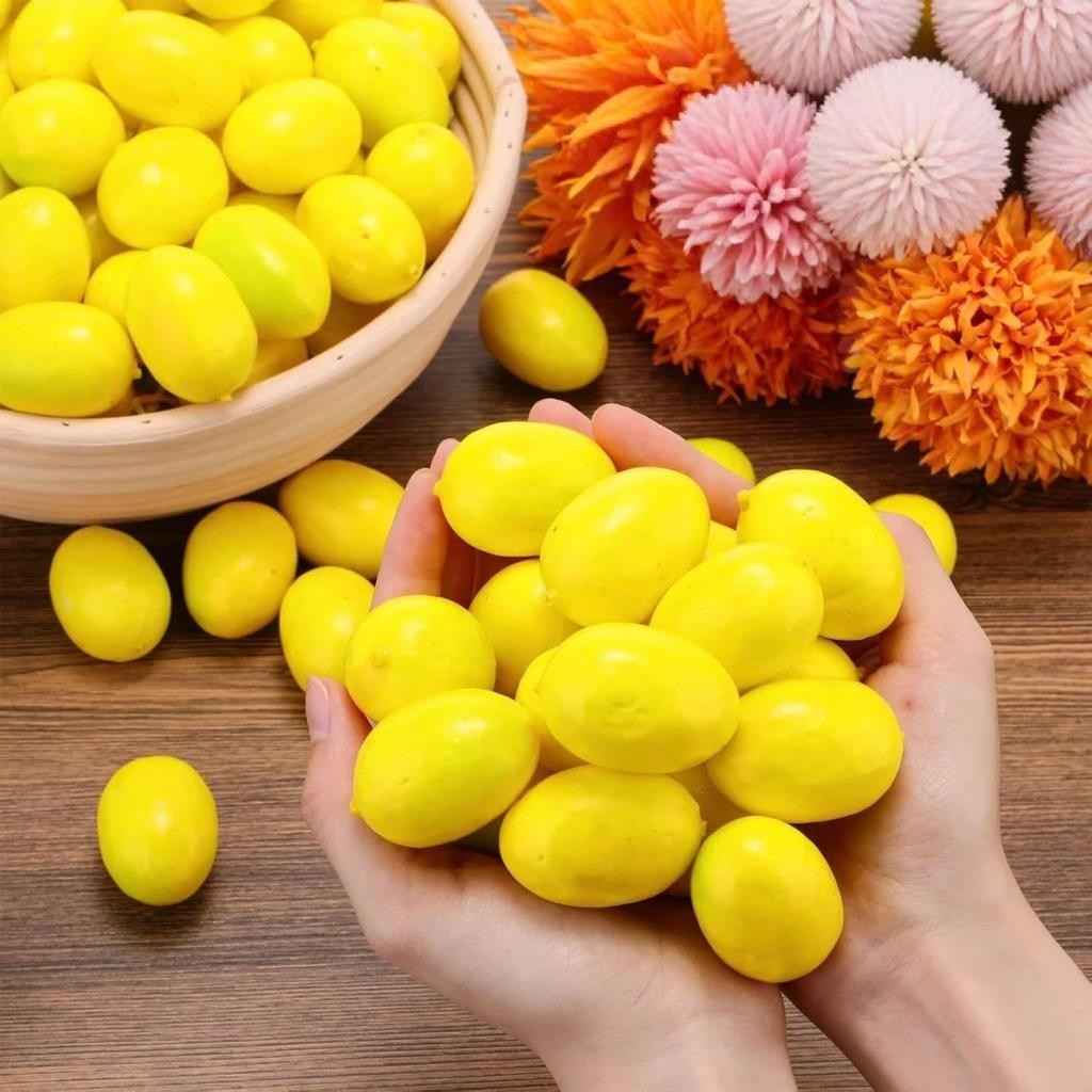 Yapay LİMON 20li Paket Yapay Meyve Küçük Boy