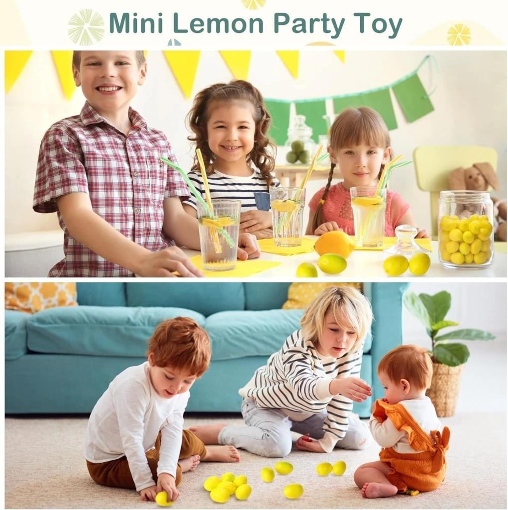 Yapay LİMON 20li Paket Yapay Meyve Küçük Boy