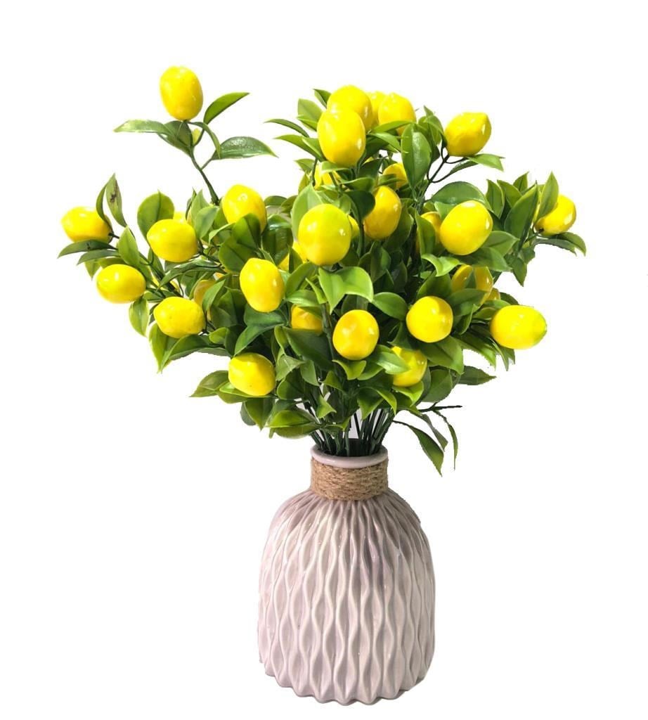 Yapay Limon Demeti Yapay Çiçek