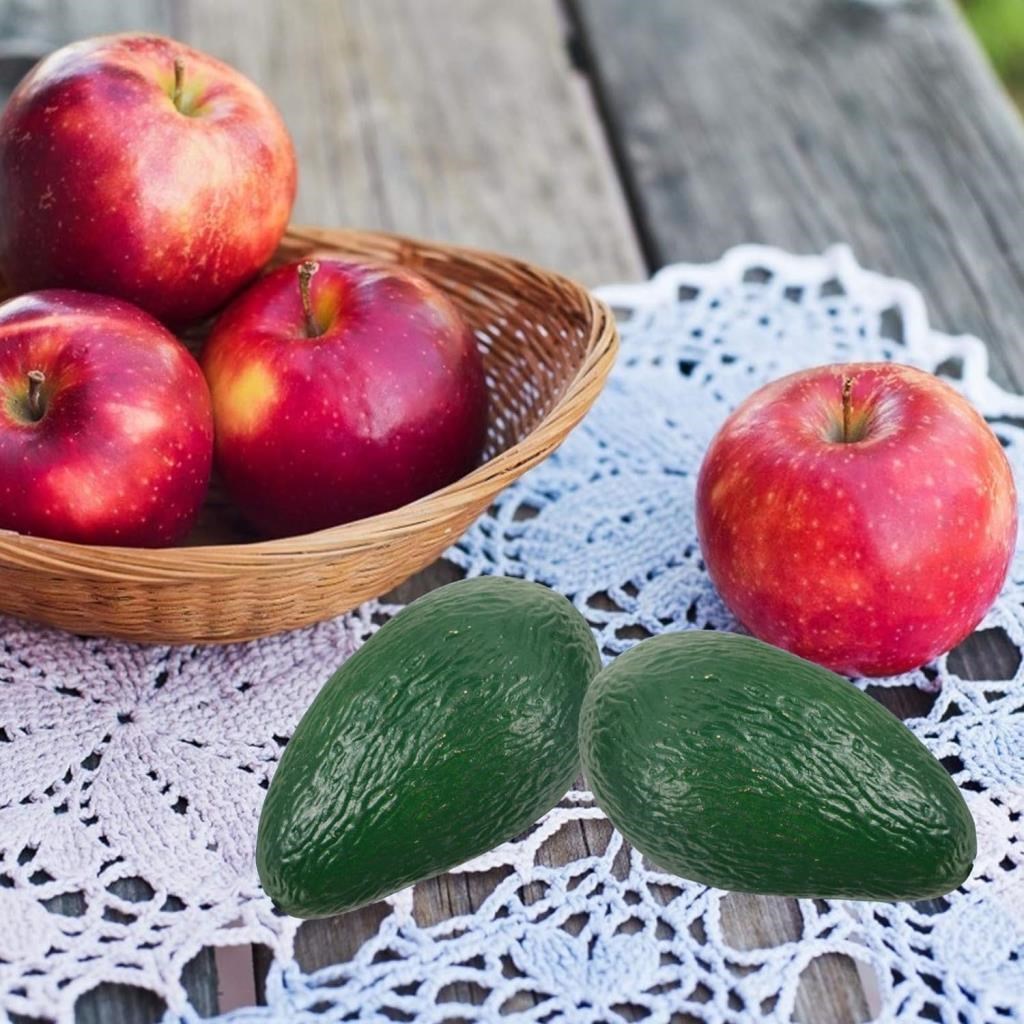 Yapay Meyve Avokado Fake Fruit 